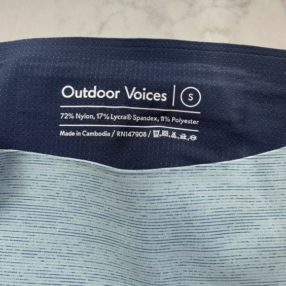 NWOT outdoor voices techsweat 7/8 leggings - Picture 13 of 15